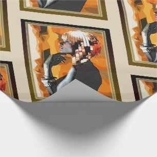 Afrikaanse geschiedenis van de Mode Cadeaupapier