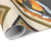 Afrikaanse geschiedenis van de Mode Cadeaupapier (Rol Hoek)