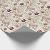 Afrikaanse geskenk papier. cadeaupapier (Hoek)