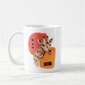 Afrikaanse Giraffe Koffiemok (Links)
