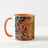 Afrikaanse Giraffe Koffiemok Mok (Links)