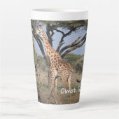 afrikaanse Giraffe late Mok (Voorkant)