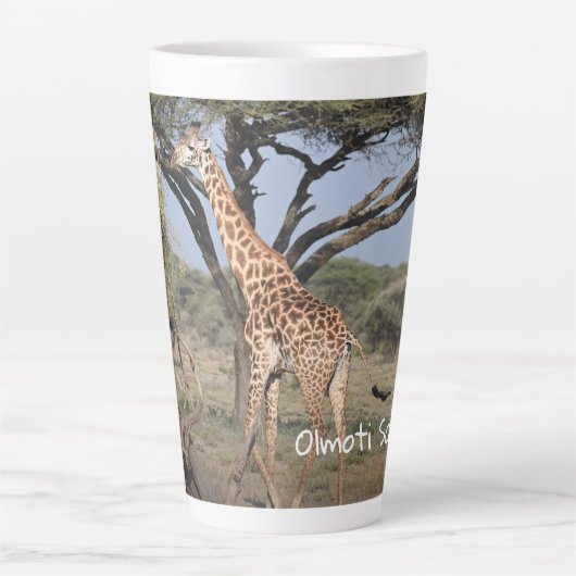 afrikaanse Giraffe late Mok (Voorkant)