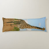 Afrikaanse giraffe lichaamskussen (Achterkant)