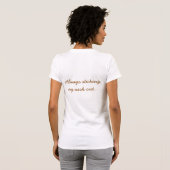 Afrikaanse Giraffe T-Shirt!!! T-shirt (Achterkant volledig)
