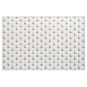 Afrikaanse Giraffe Wildlife Cotton Fabric. Stof (Yard (91,4 cm))