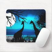 Afrikaanse Giraffes Muismat (Met muis)