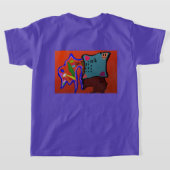 Afrikaanse Gladiator Prins T-shirt (Laag Achter)