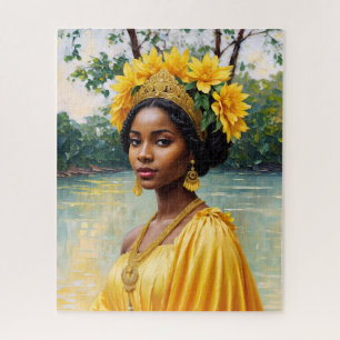 Afrikaanse godin Oshun Orisha Art Legpuzzel
