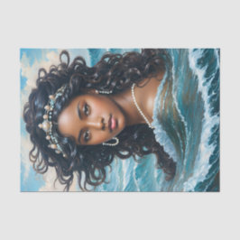 Afrikaanse godin Yemaya Art Tissuepapier