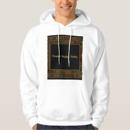 Afrikaanse gouden kente patroon hoodie