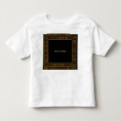 Afrikaanse gouden kente peuter T-shirt (Voorkant)