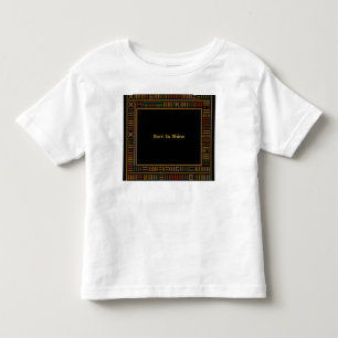 Afrikaanse gouden kente peuter T-shirt