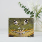 Afrikaanse Gravende Brulkikker, Pyxicephalus Briefkaart (Staand voorkant)