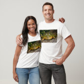 Afrikaanse Gravende Brulkikker, Pyxicephalus T-shirt (Unisex)