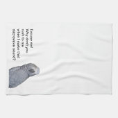 Afrikaanse Gray Kitchen Towels Theedoek (Horizontaal)