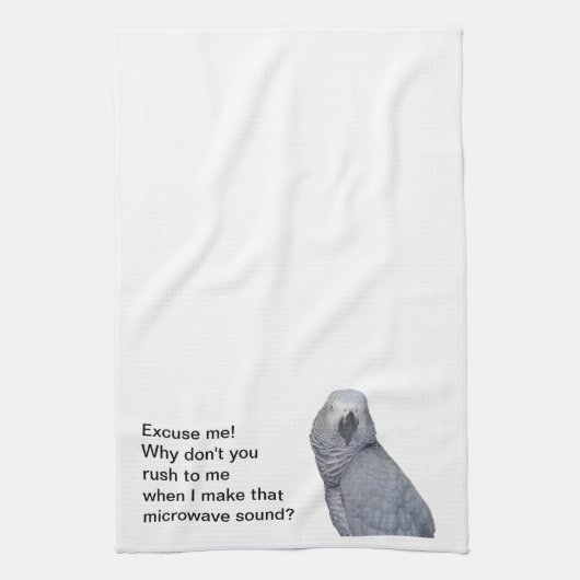Afrikaanse Gray Kitchen Towels Theedoek (Verticaal)