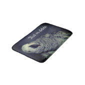 Afrikaanse Gray Parrot Cute Bird Badmat (Gekanteld)