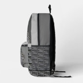 Afrikaanse Gray Parrot Cute Bird Bedrukte Rugzak (Rechts)