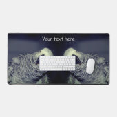 Afrikaanse Gray Parrot Cute Bird Bureaumat (Keyboard & Muis)