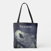 Afrikaanse Gray Parrot Cute Bird Tote Bag (Achterkant)