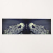 Afrikaanse Gray Parrot Cute Bird Yogamat (Voorkant (horizontaal))