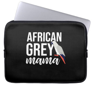 Afrikaanse Gray Parrot mama Laptop Sleeve