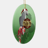 Afrikaanse grijs keramisch ornament (Rechts)