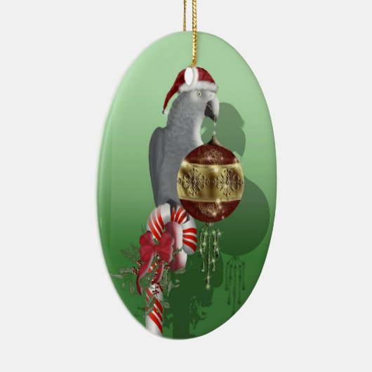 Afrikaanse grijs keramisch ornament (Rechts)