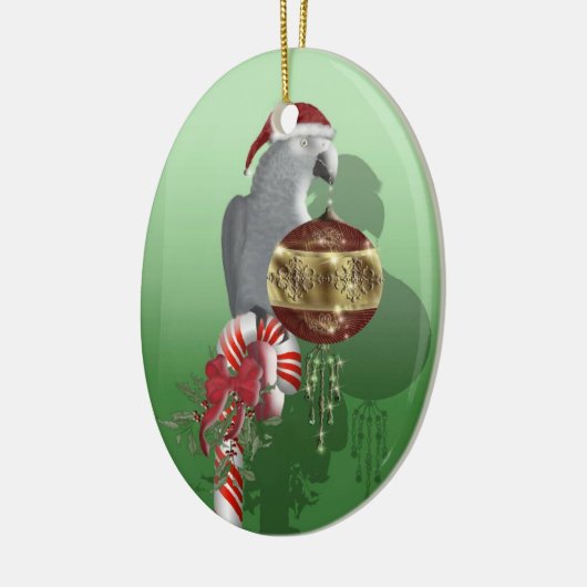 Afrikaanse grijs keramisch ornament (Links)