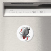 Afrikaanse grijs magneet (Insitu (Vaatwasser))