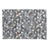 Afrikaanse grijs over het gehele patroon kussensloop (Voorkant)