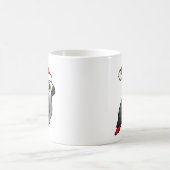 Afrikaanse grijze kerstman magische mok (Center)