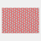 Afrikaanse grijze laafels inpakpapier vel (Voorkant 3)