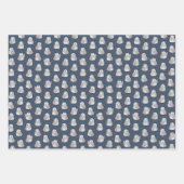 Afrikaanse grijze laafels inpakpapier vel (Voorkant)