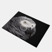 Afrikaanse grijze papegaai deurmat (Schuin)