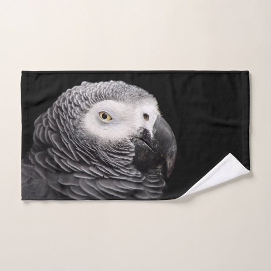 Afrikaanse Grijze Papegaai Handdoek (Handdoek)