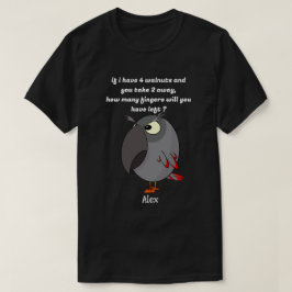Afrikaanse Grijze papegaai Kijk uit voor je vinger T-shirt