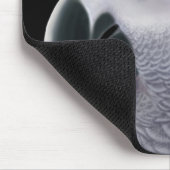 Afrikaanse grijze papegaai muismat (Hoek)