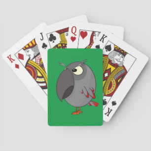 Afrikaanse Grijze Papegaai Pokerkaarten