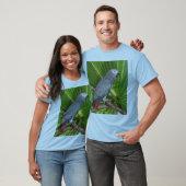 Afrikaanse grijze papegaai t-shirt (Unisex)