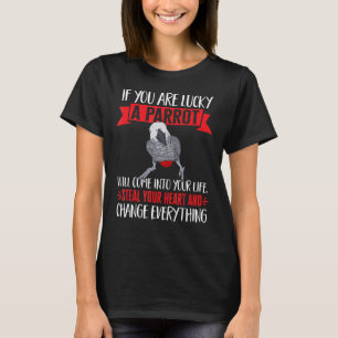 Afrikaanse grijze papegaai t-shirt