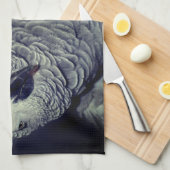 Afrikaanse Grijze papegaai Theedoek (Quarter Fold)