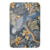 Afrikaanse grijze papegaai tropische bladeren badmat (Voorkant Verticaal)