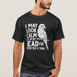 Afrikaanse grijze papegaai vogel Timneh Congo T-shirt