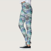 Afrikaanse grijze pool leggings (Links)