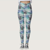 Afrikaanse grijze pool leggings (Voorkant)