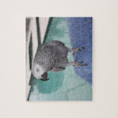 Afrikaanse grijze pool legpuzzel (Verticaal)