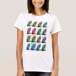 Afrikaanse grijze Pop T-shirt