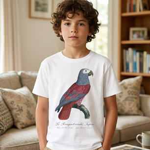 Afrikaanse Grijze Roodstaartpapegaai Psittacus Eri T-shirt